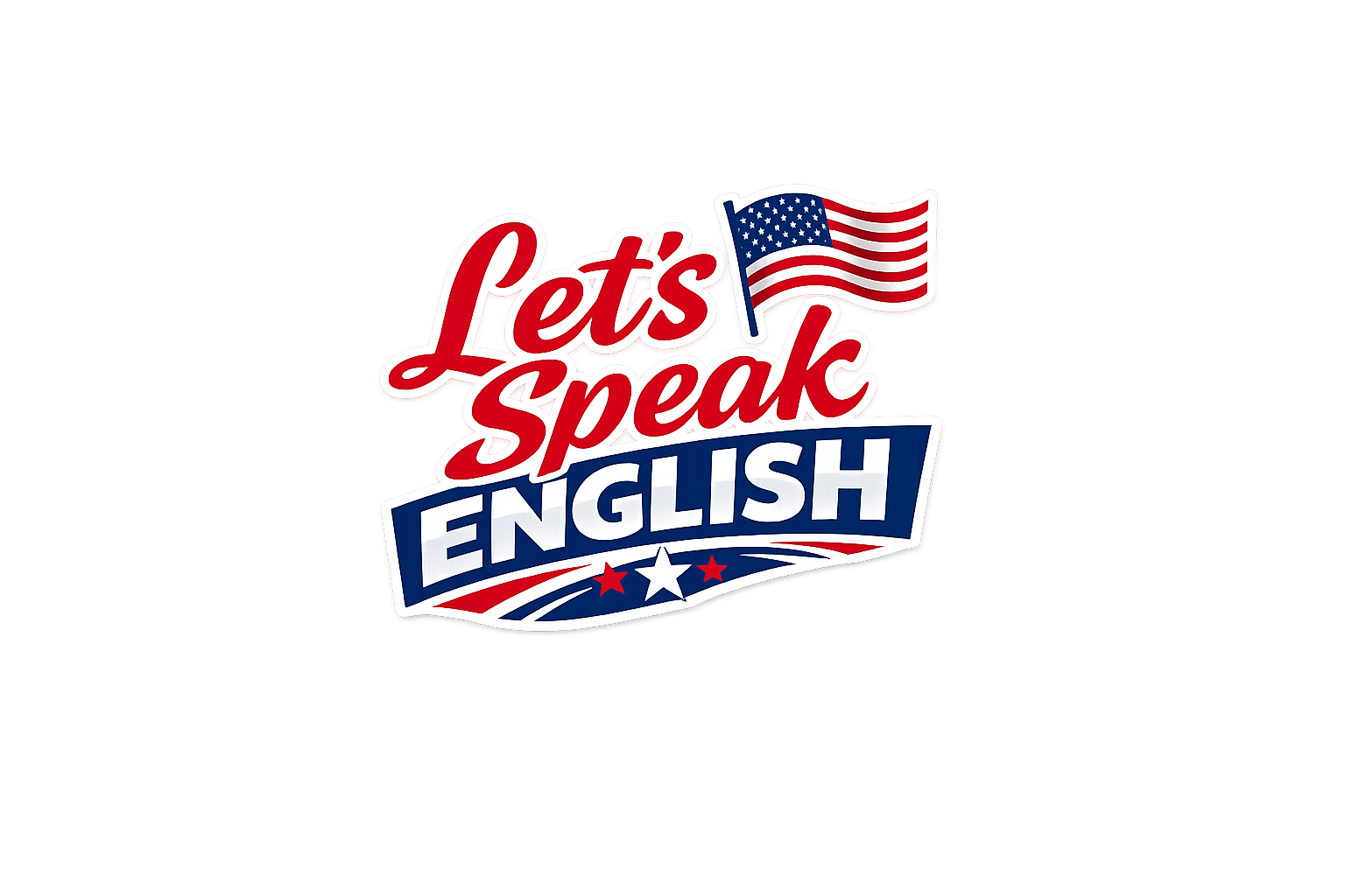 Logo oficial Let's Speak English