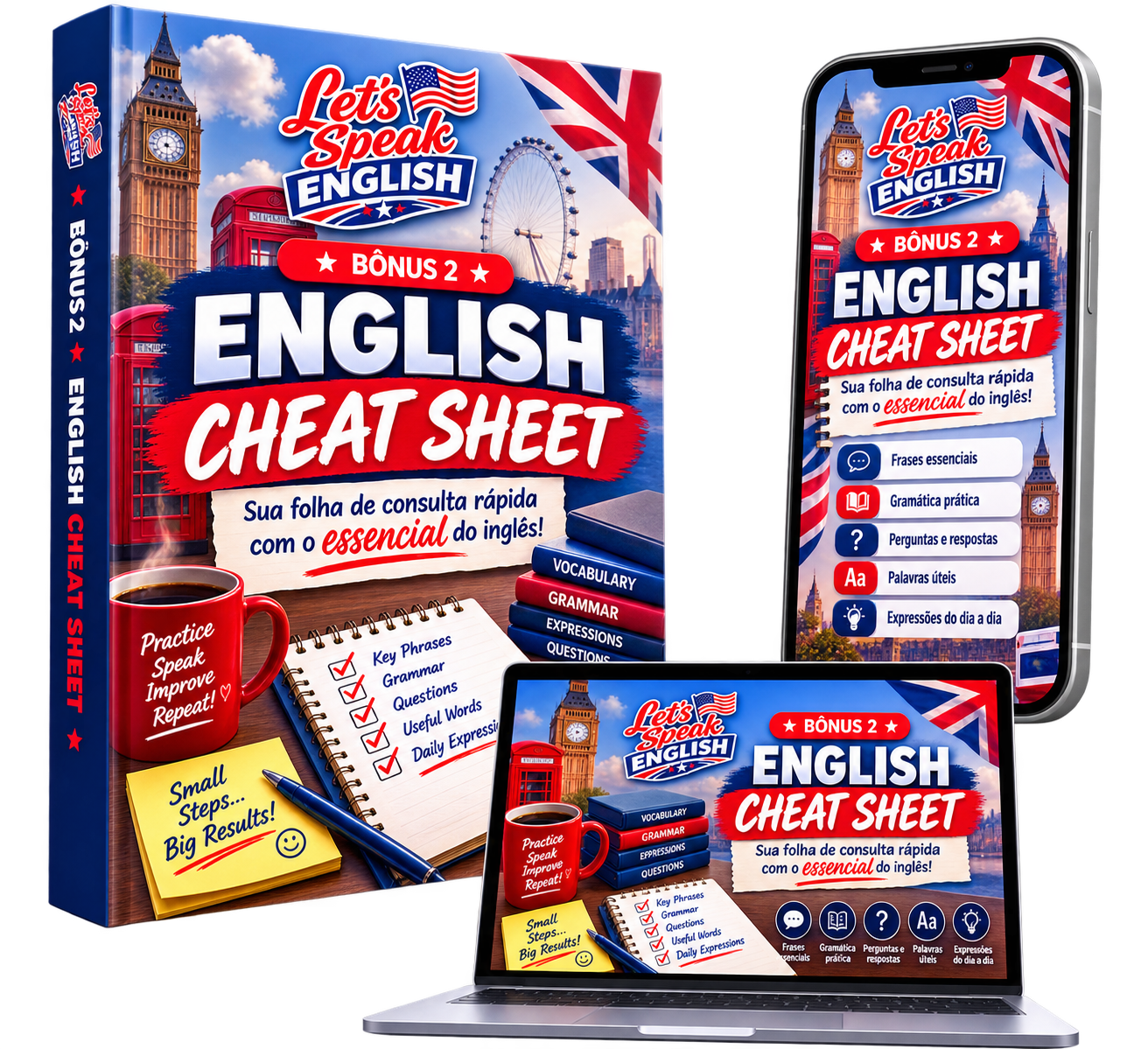 Bônus English Cheat Sheet